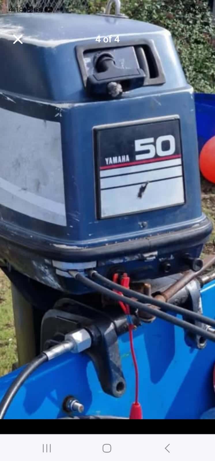 2 Stroke 50hp Yamaha 3plugs outboard engine