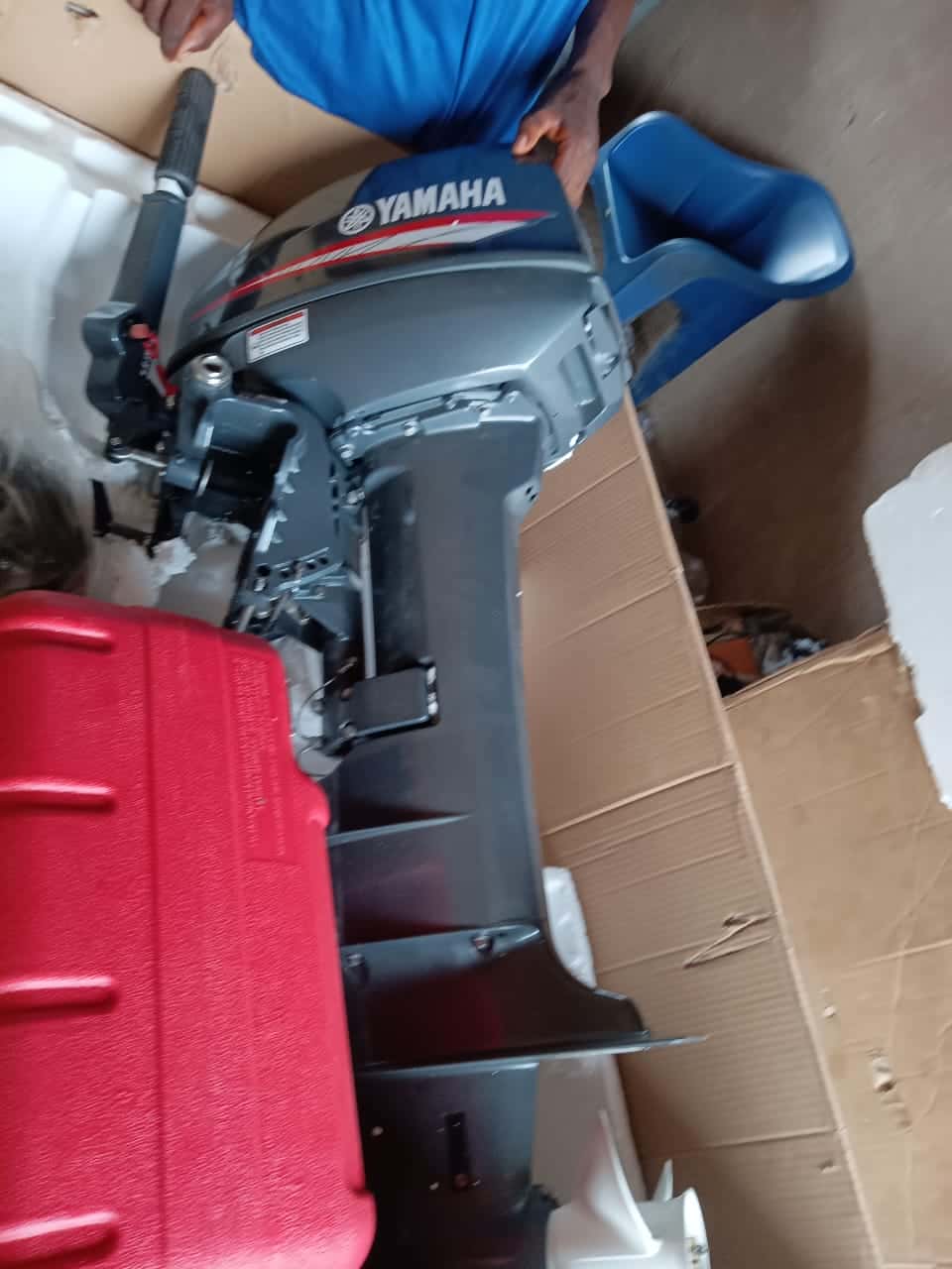 2 Stroke 50hp Yamaha 3plugs outboard engine.