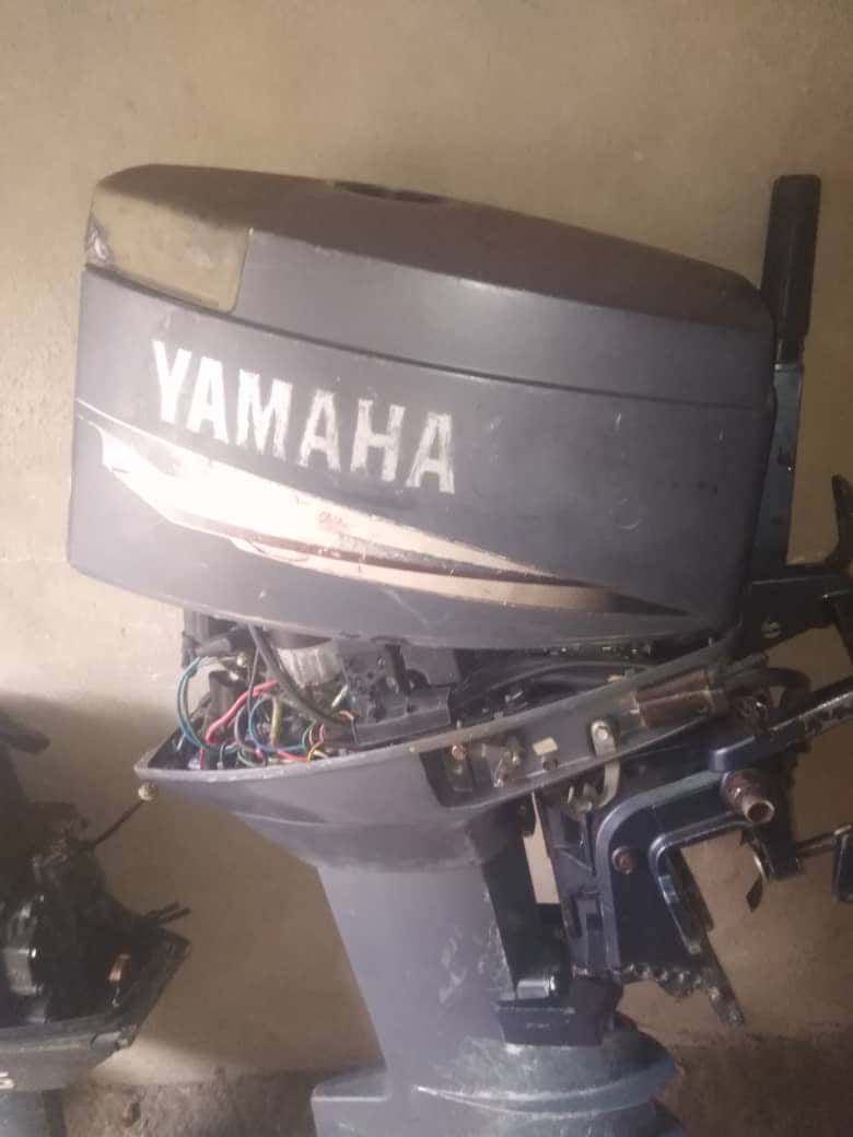 2 Stroke 8hp Yamaha American model outboard engine.